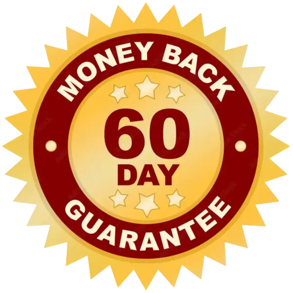 60-day guarantee badge